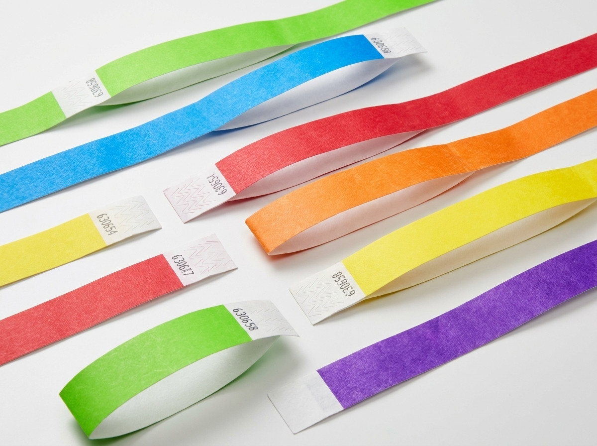 Vorschau eines Druckfreigabe-Entwurfs für ein personalisiertes Armband mit Logo, Text und fortlaufender Nummerierung